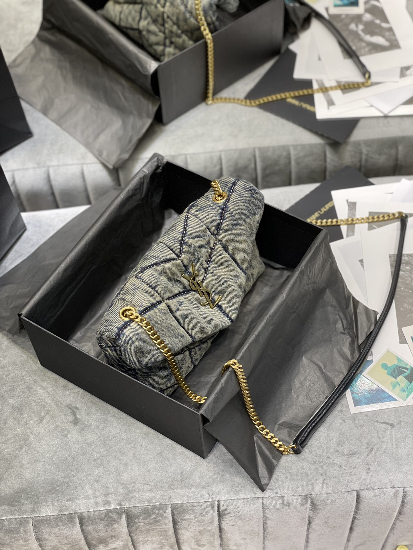 Handbags SAINT LAURENT 610436 size 23  15.8  5.8 cm - vstockx