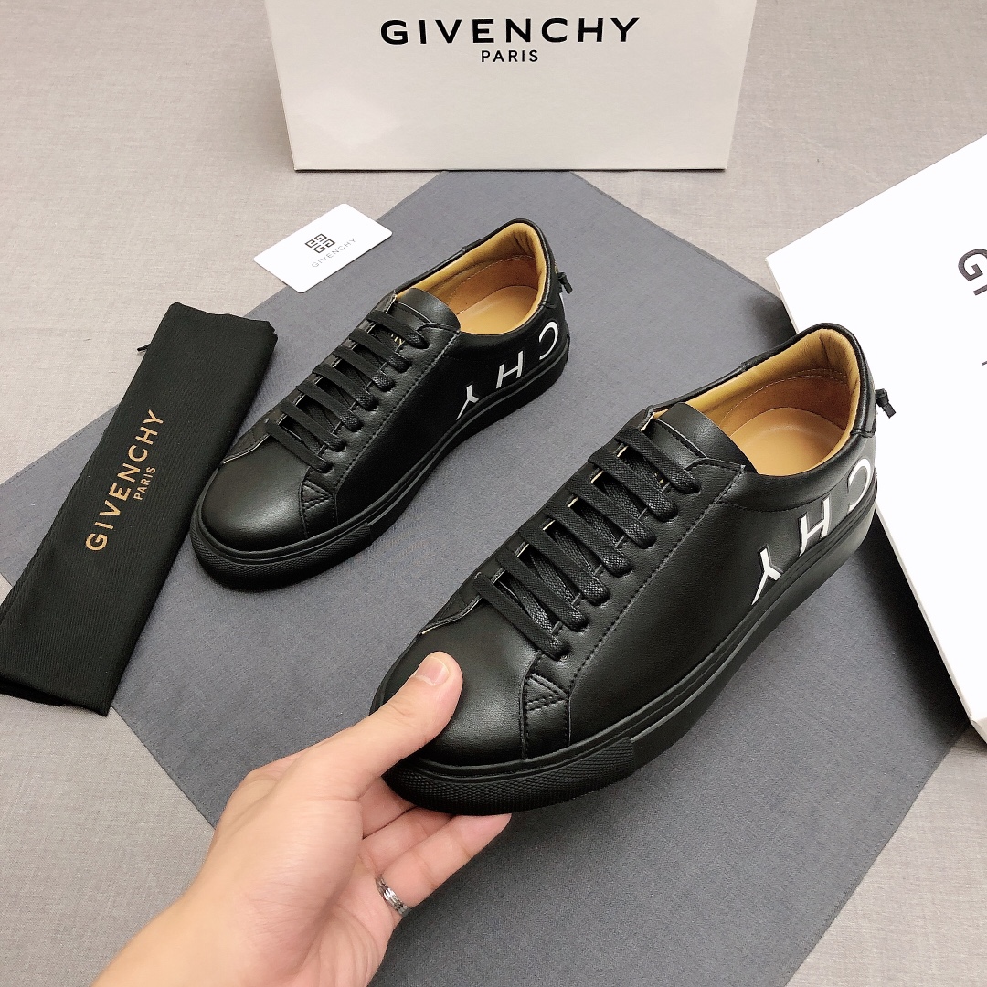 Givenchy Urban Street Logo-print Leather Sneakers 41 - vstockx