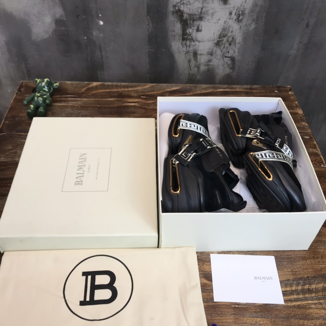 Balmain B-Bold trainers 17 - vstockx