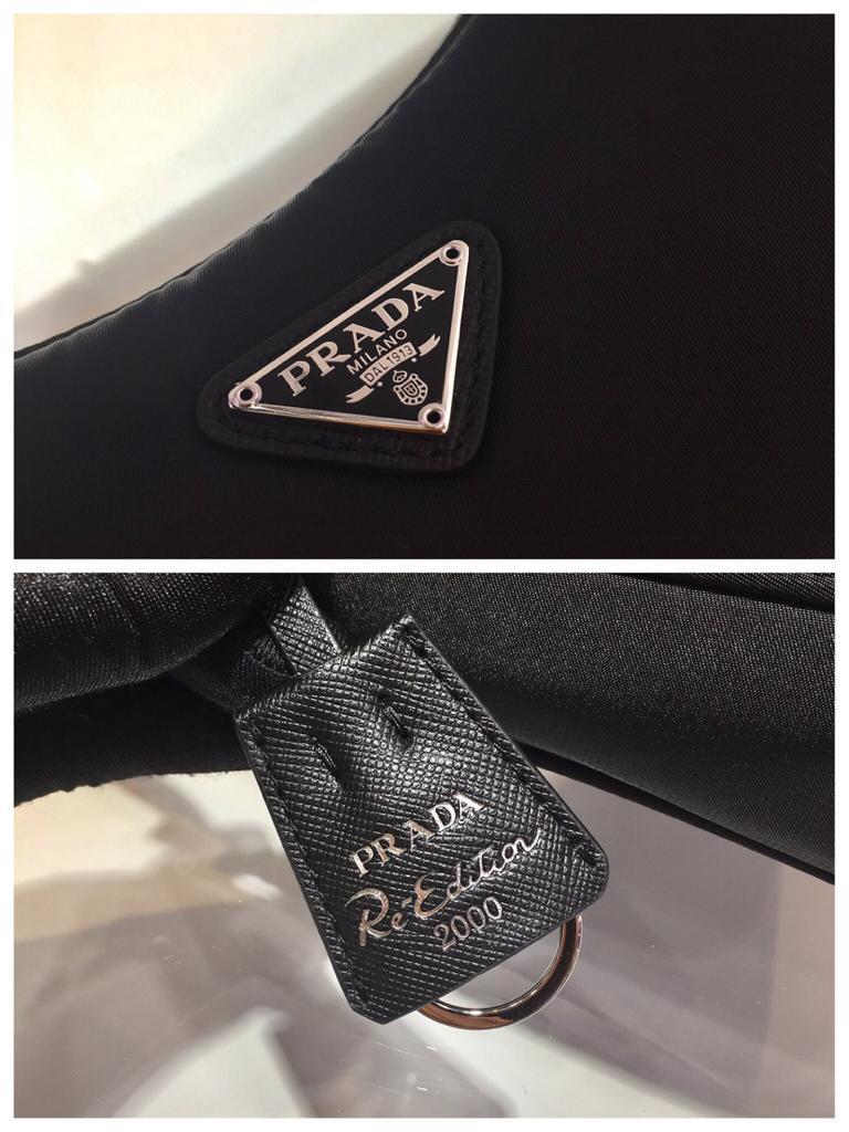 Handbag Prada 1NE515 Black size 23*13*5cm - vstockx