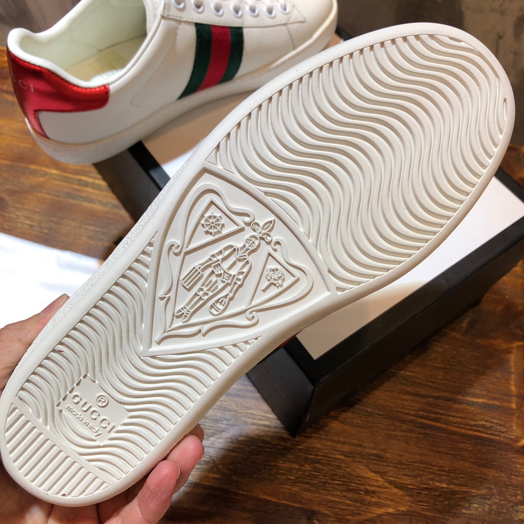 Gucci Ace embroidered sneaker 55 - vstockx