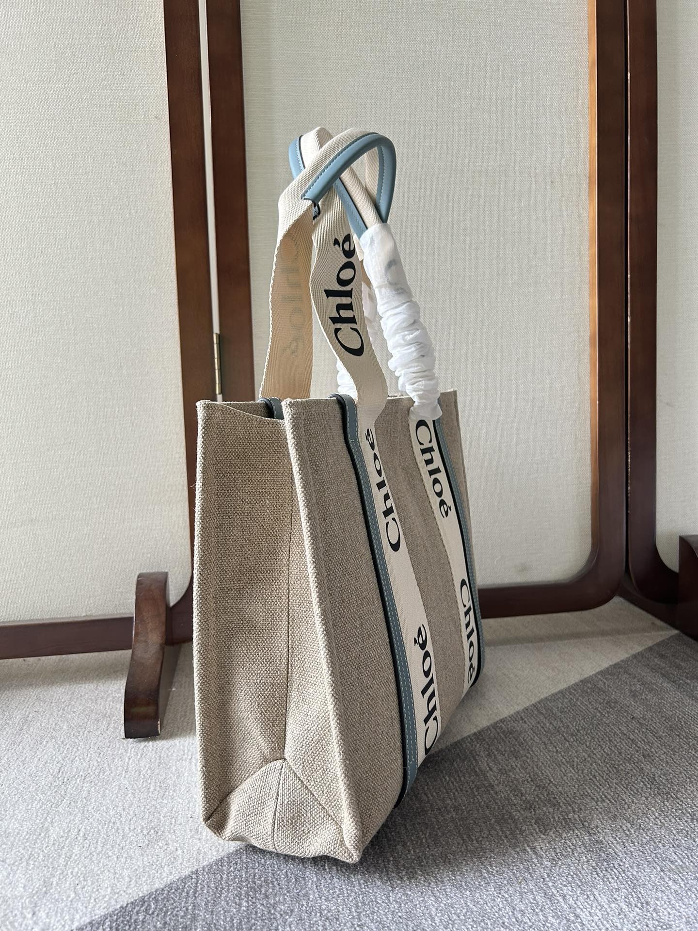 Handbags Chloe Woody 6063 size:37*26*12 cm - vstockx