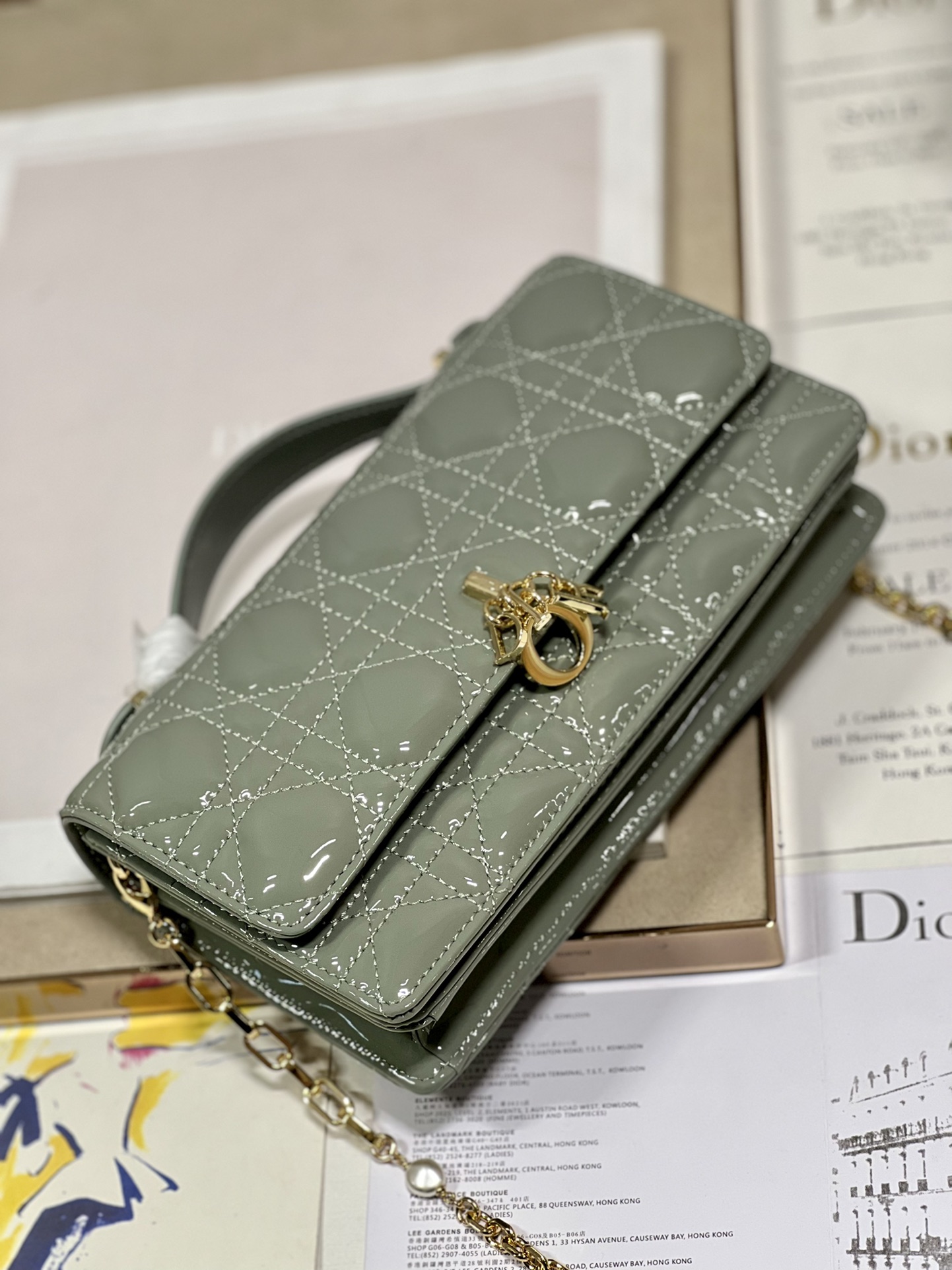 Handbag Dior 0980 size 21 x 11.5 x 4.5 cm - vstockx