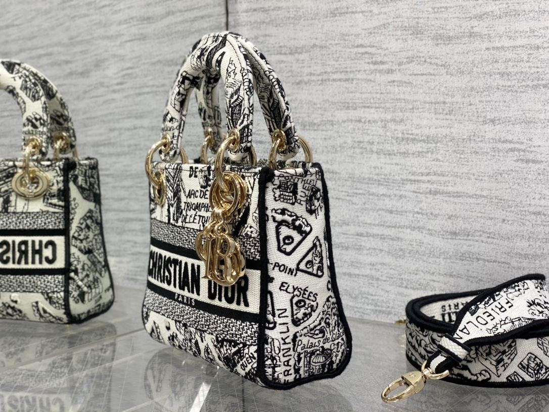 Handbags Dior 6603 size:17*7*15 cm - vstockx