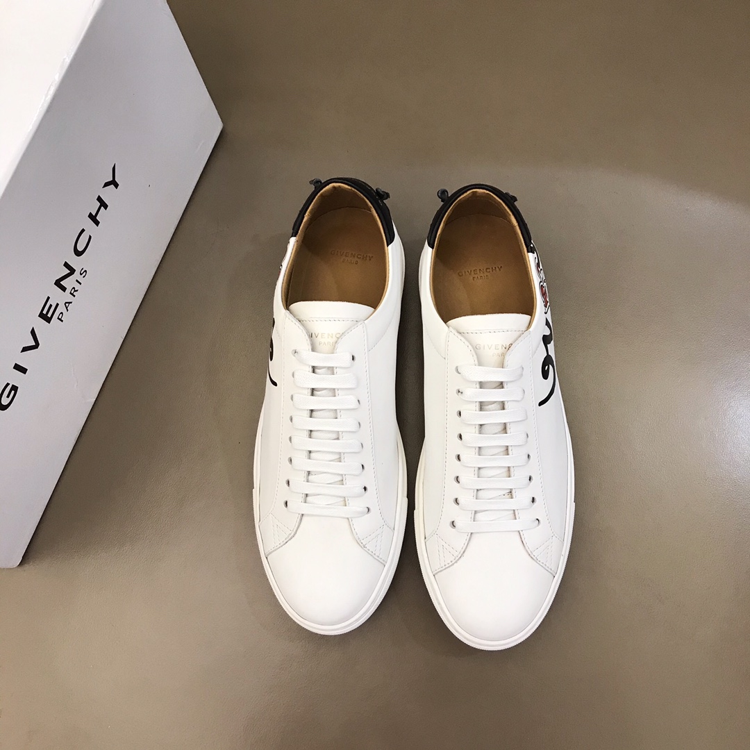 Givenchy Urban Street Logo-print Leather Sneakers 22 - vstockx