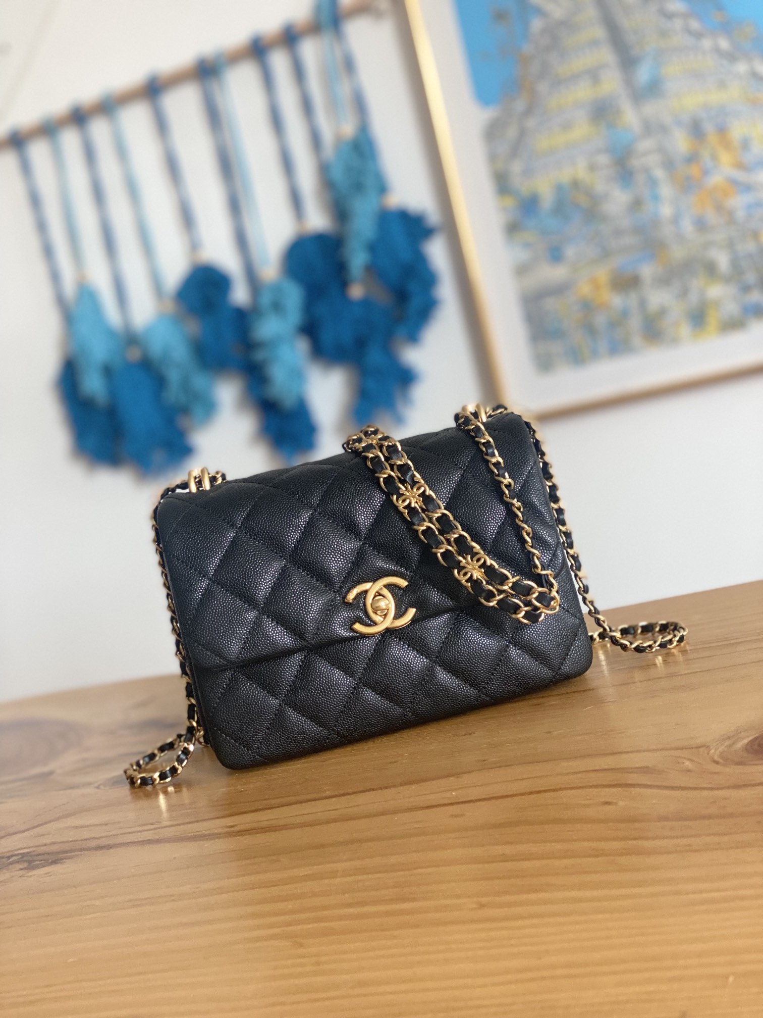Handbag Chanel 3580 size 13*20*9.5 cm - vstockx