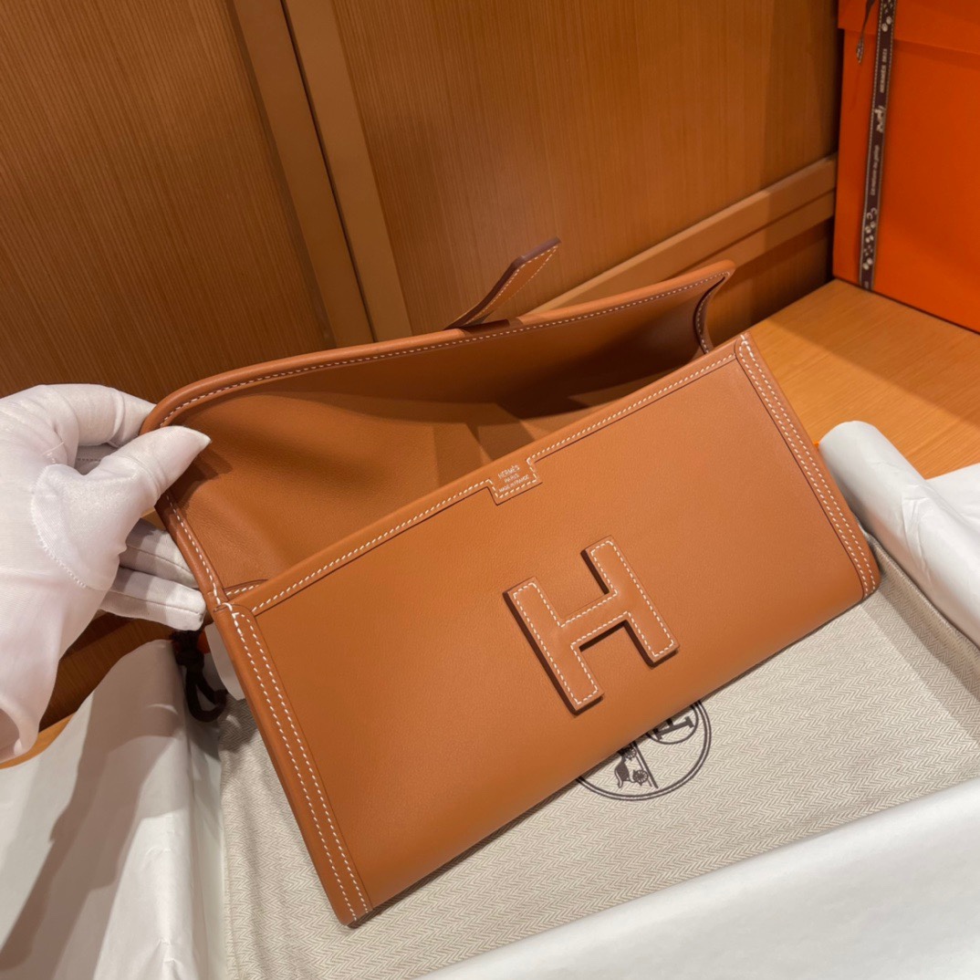 Handbags Hermes Jige Elan 29 Clutch size:18 cm - vstockx