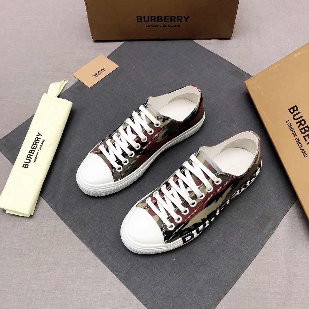 Burberry Perforated Check Sneaker 13 - vstockx
