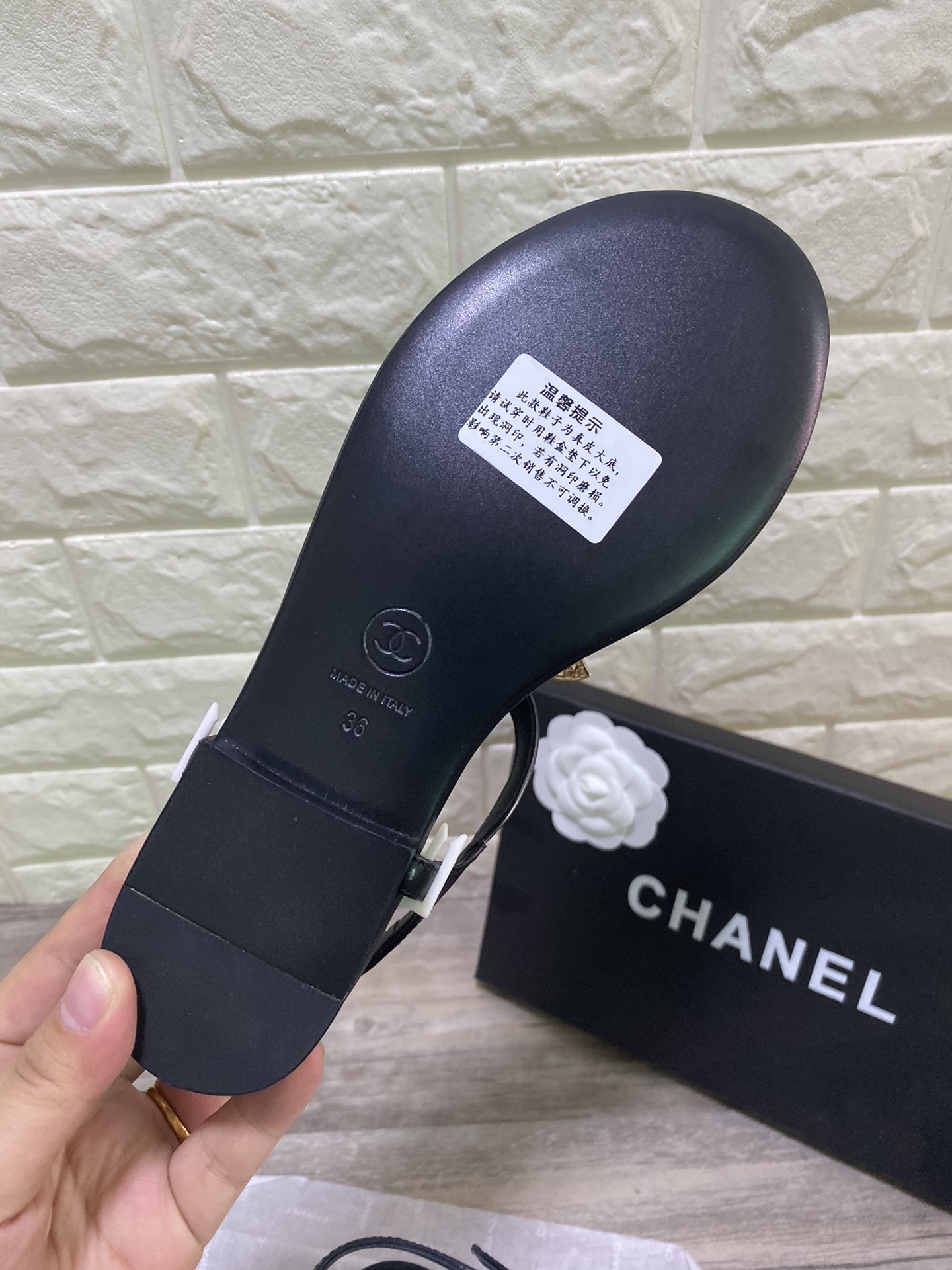 Chanel Slides 46 - vstockx