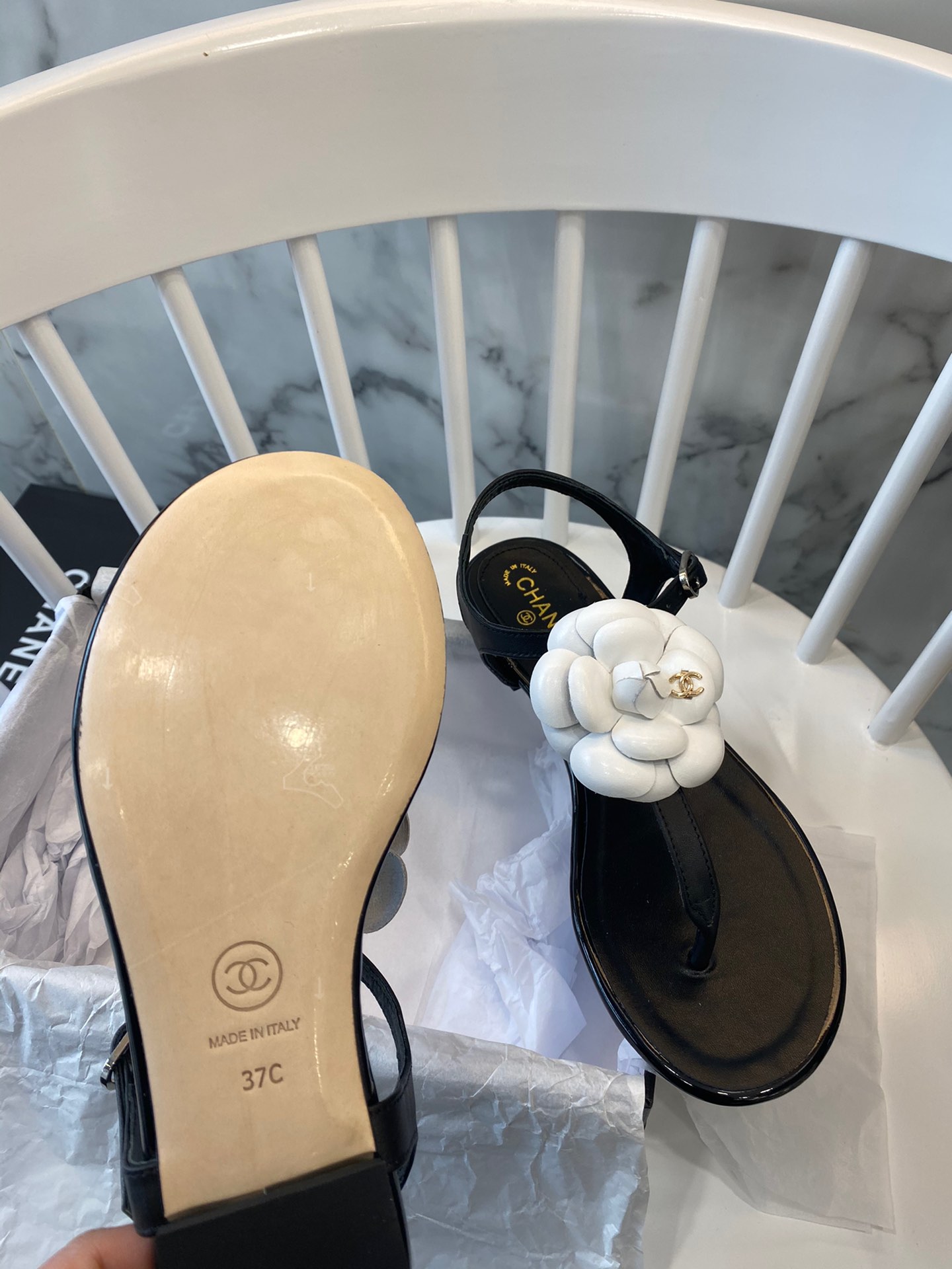Chanel Slides 32 - vstockx