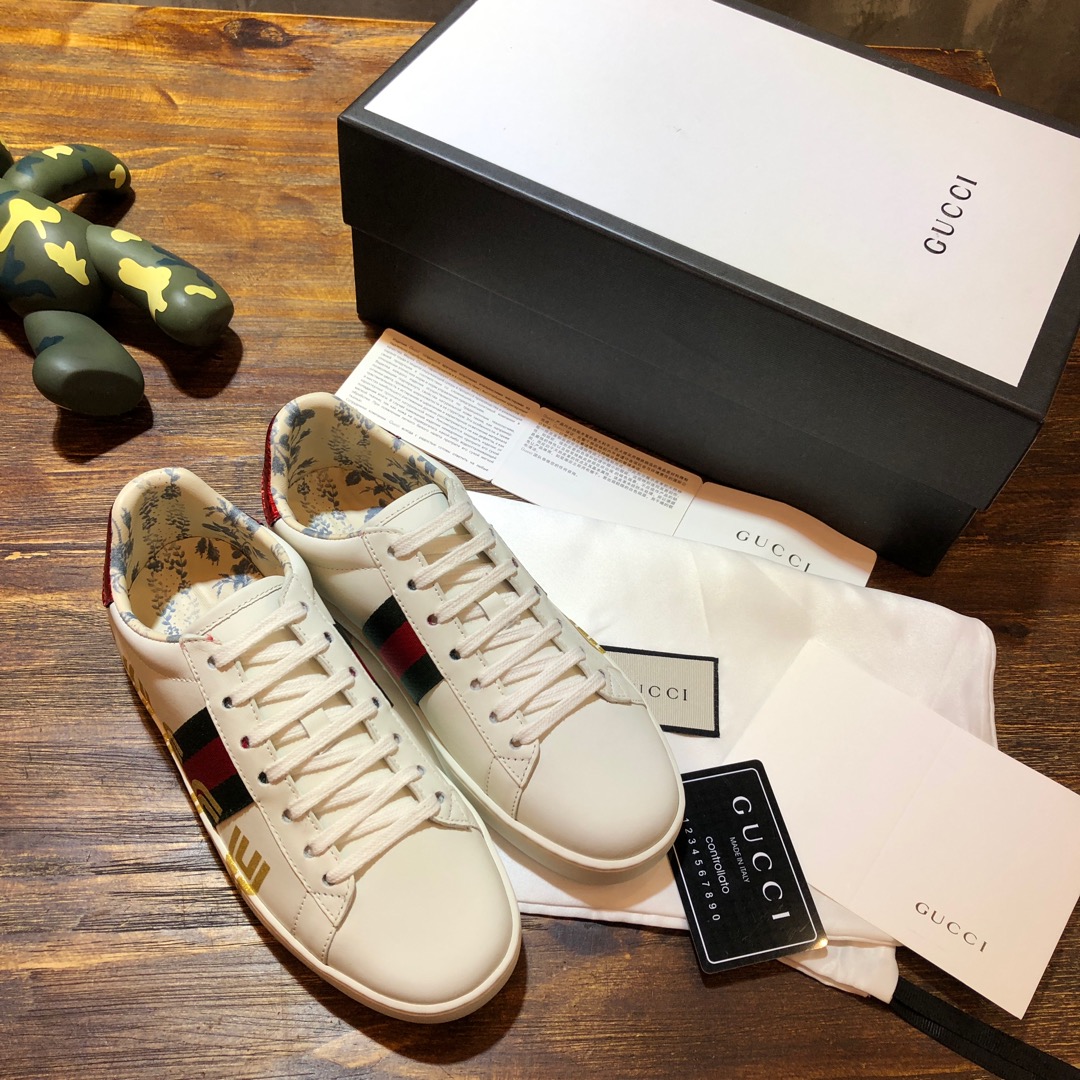 Gucci Ace embroidered sneaker 58 - vstockx