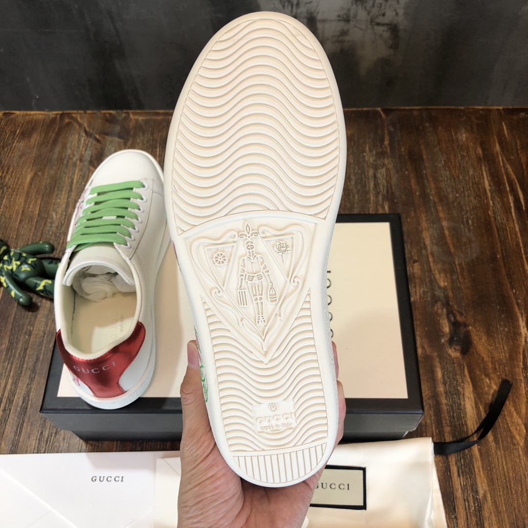 Gucci Ace embroidered sneaker 45 - vstockx
