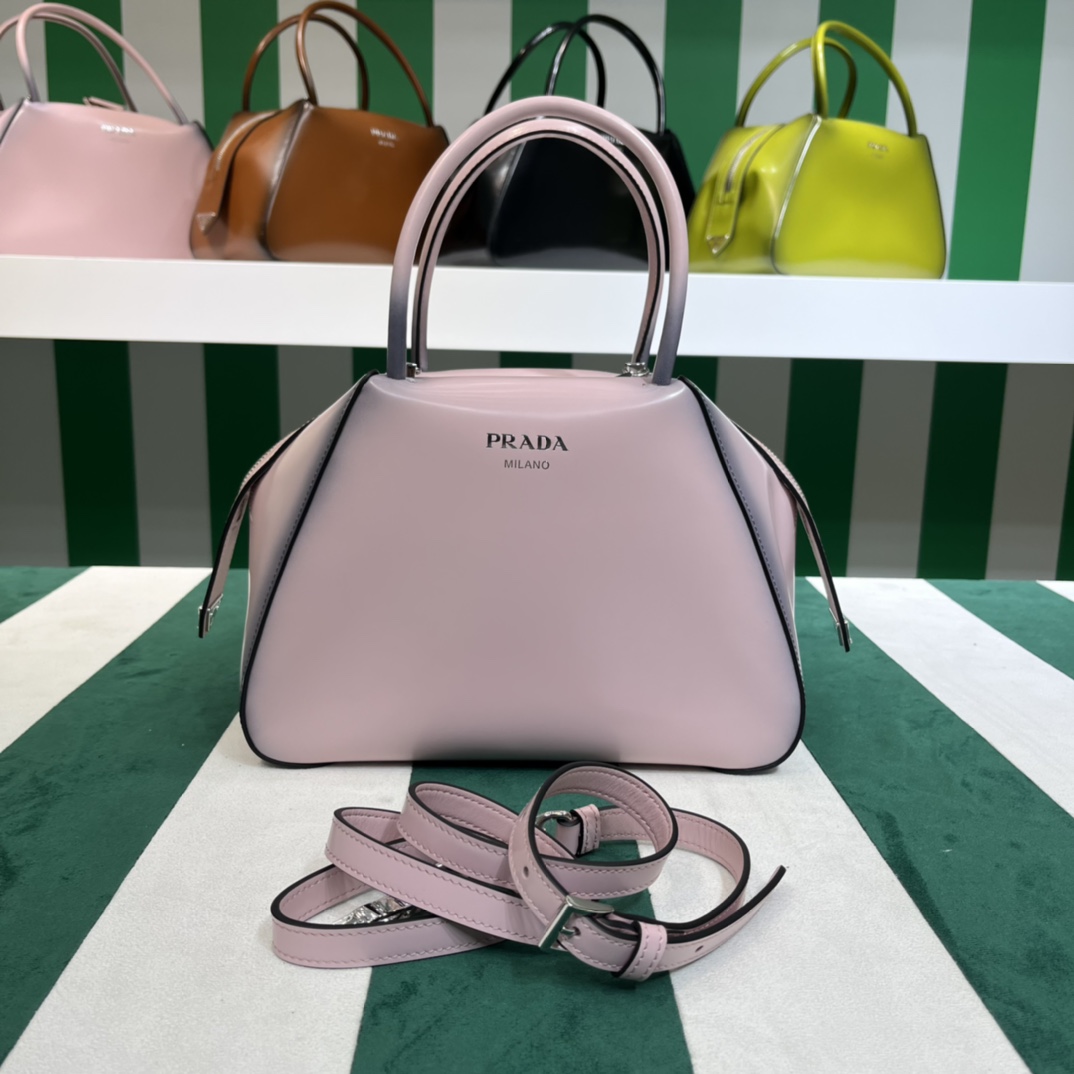 Handbags Prada 1BA366 size:25.5*18*13 cm - vstockx