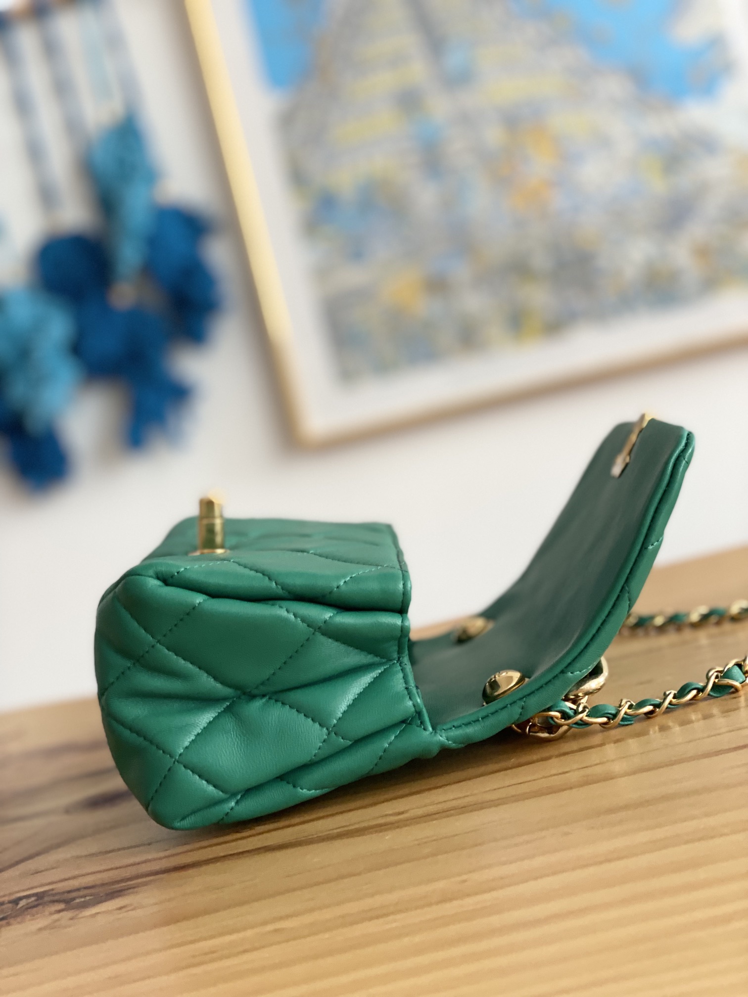 Handbag Chanel 3365 size 17X11.5X8.5 Cm - vstockx