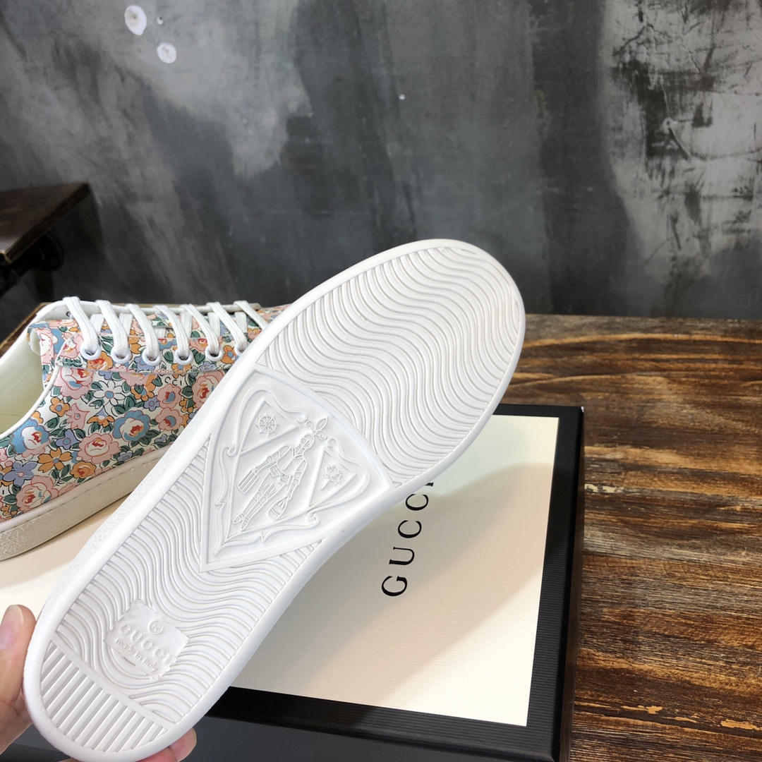 Gucci Ace Liberty Floral - vstockx