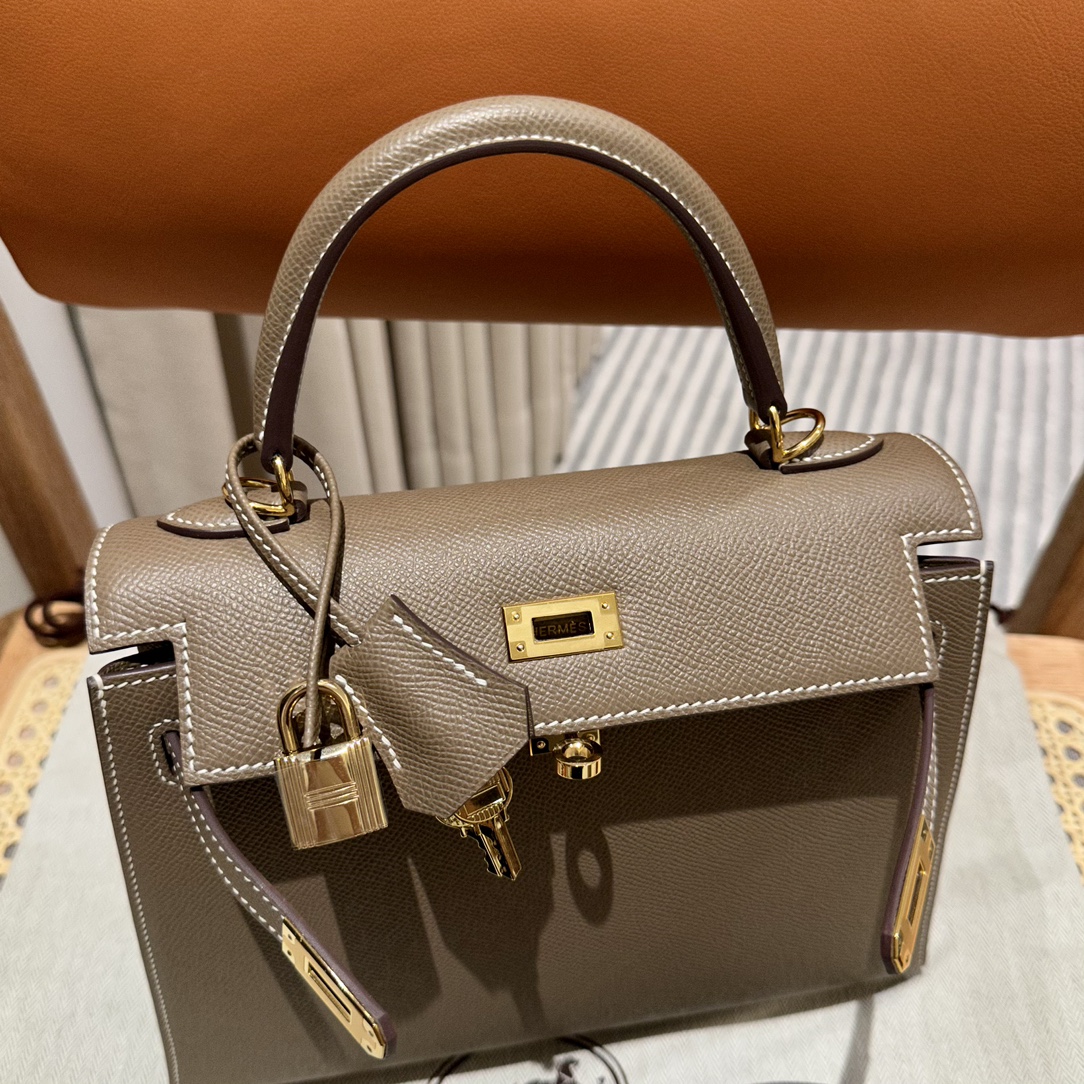 Handbags Hermes Kelly size:25 cm - vstockx