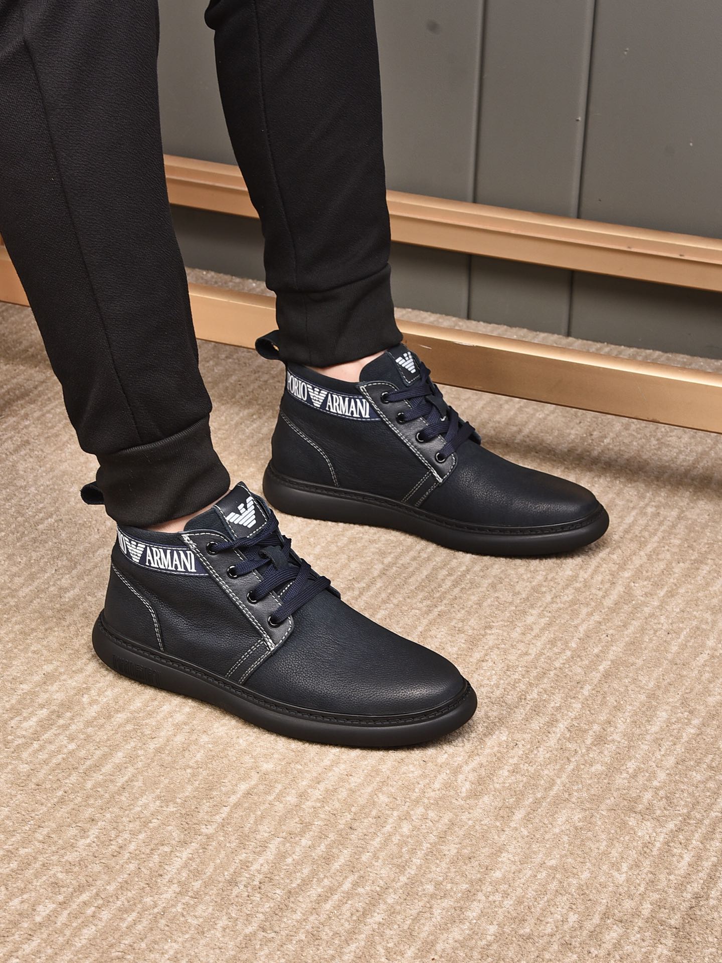 Armani High Top Sneaker 6 - vstockx