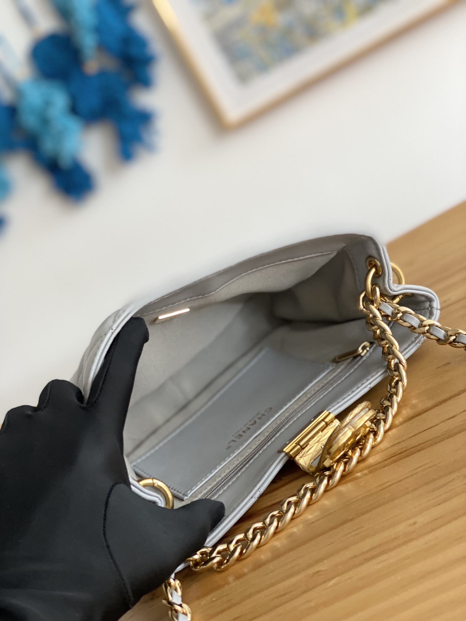 Handbag Chanel 3476 size 17*23*7* cm - vstockx