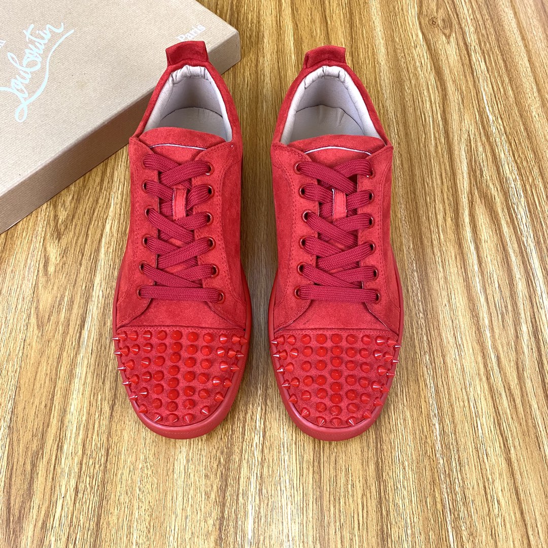 Christian Louboutin Louis Junior Spikes Orlato Flat Sneakers 11 - vstockx