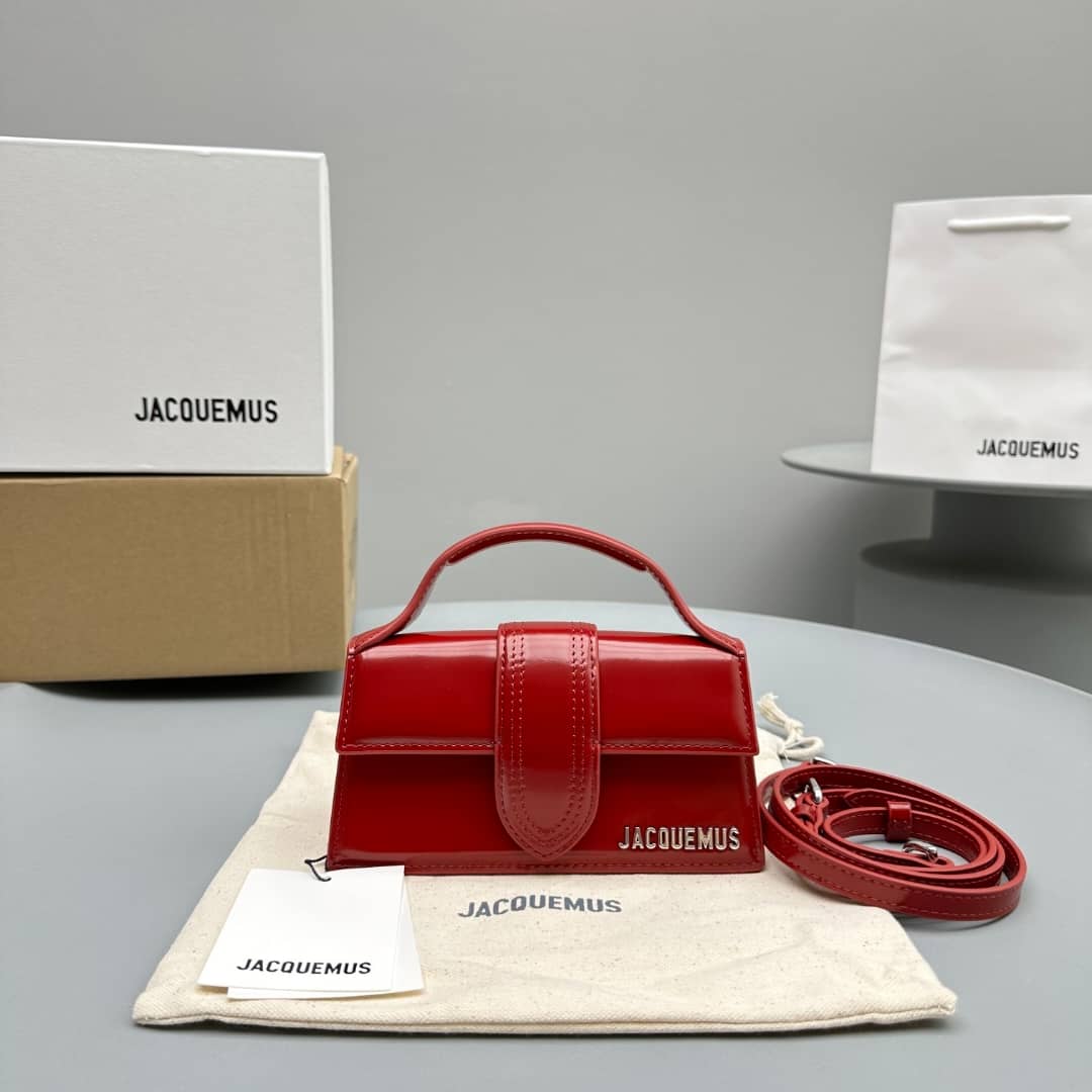 handbag Jacquemus bamnino 2056 size 24*13*7 cm size 18*6*7 cm - vstockx