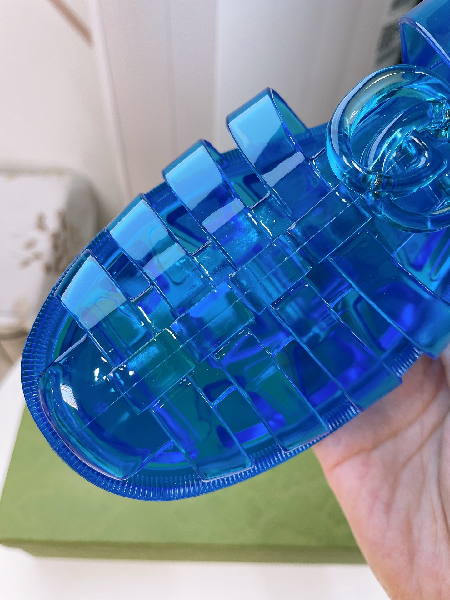 Gucci Women's sandal with Double G Women 11 - vstockx