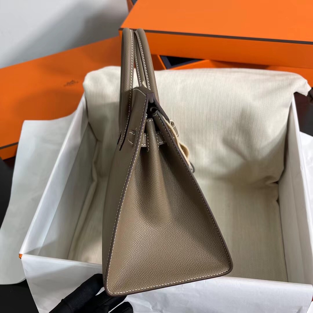 Handbags Hermes Birkin Sellier size:25 cm - vstockx