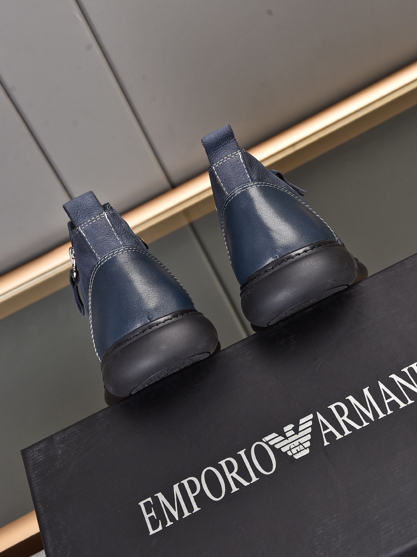 Armani High Top Sneaker 2 - vstockx