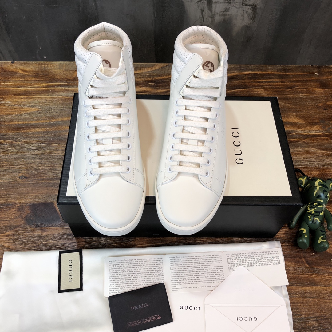 Gucci Ace High-Top GG White - vstockx