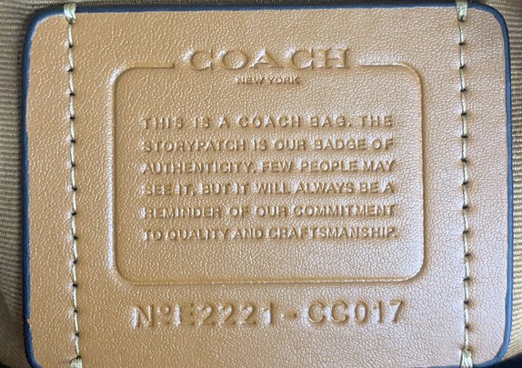 Handbags Coach CC113 size:18.5*27.*5.5cm - vstockx