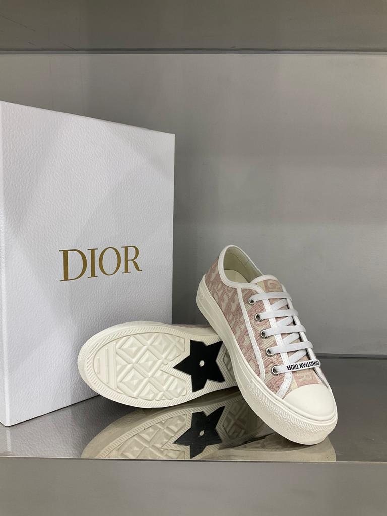Dior Walk'N'Dior Nude Oblique Embroidered - vstockx