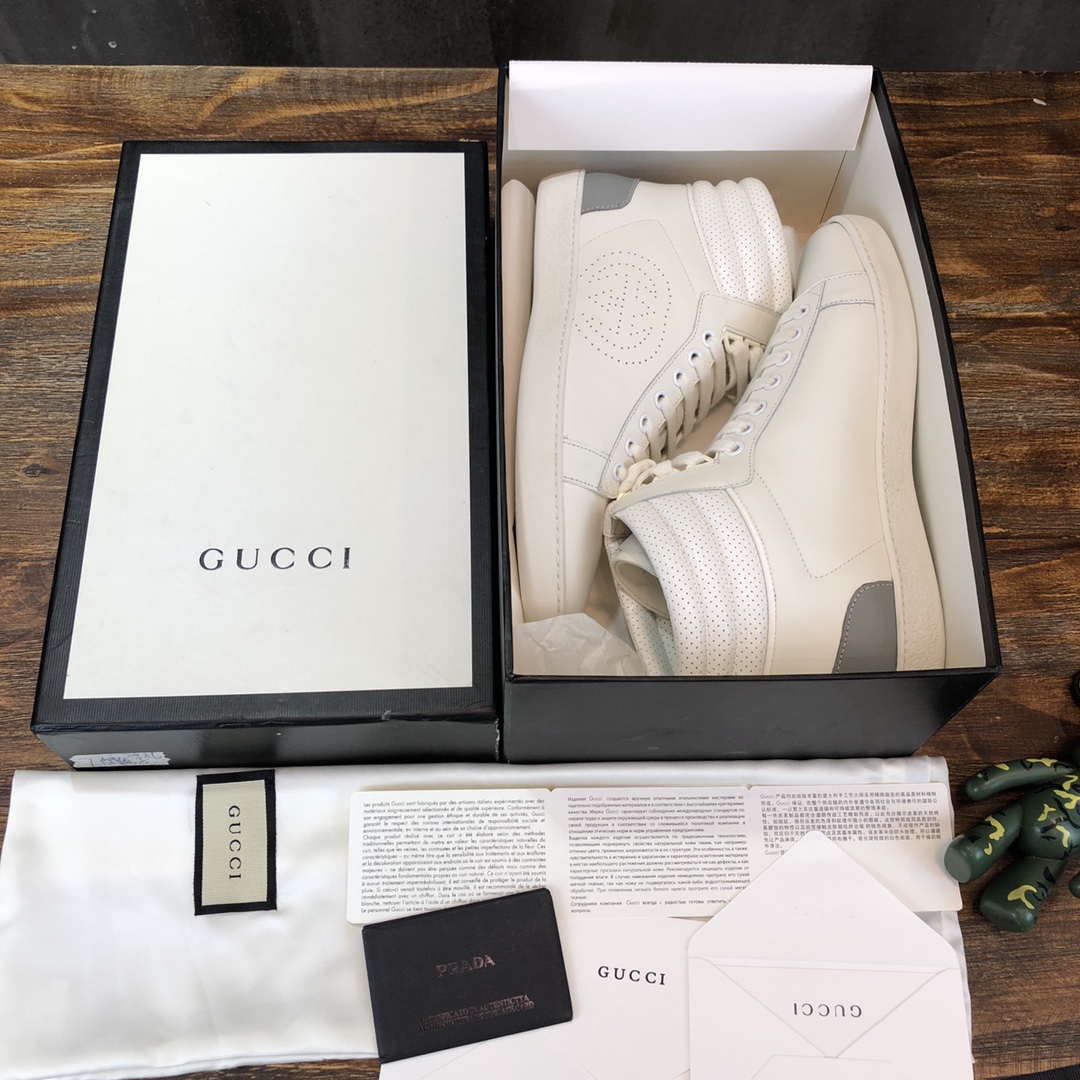 Gucci Ace High-Top GG White - vstockx