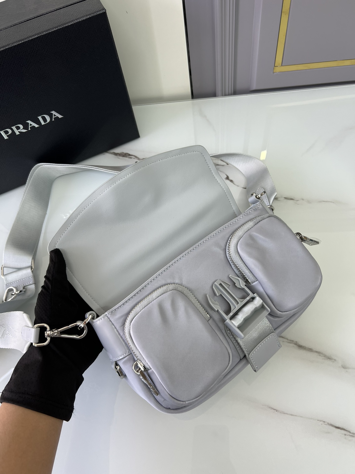 handbags prada 1BD295 23*12.5*5.5 - vstockx