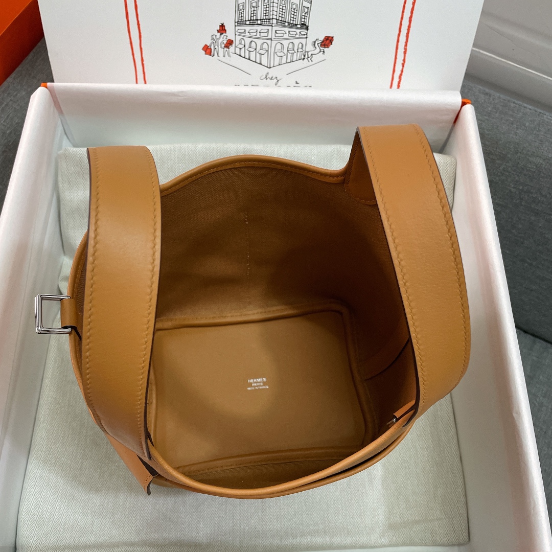 Handbags Hermes cargo picotin size:18 cm - vstockx