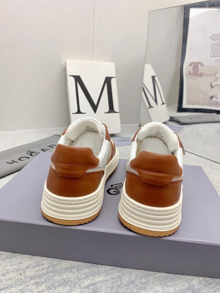 Hogan H630 White Grey Brown - vstockx