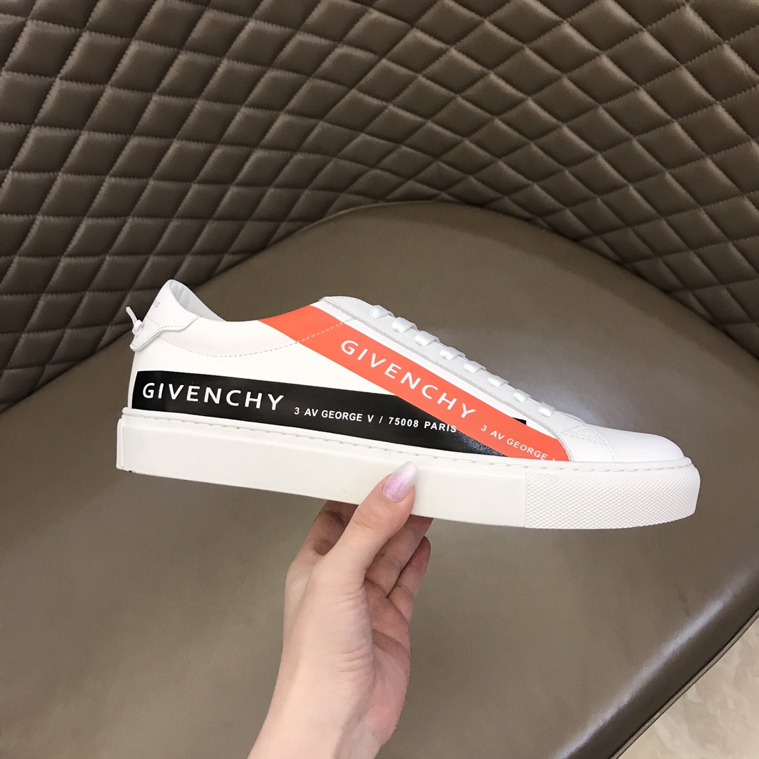 Givenchy Urban Street Logo-print Leather Sneakers 24 - vstockx