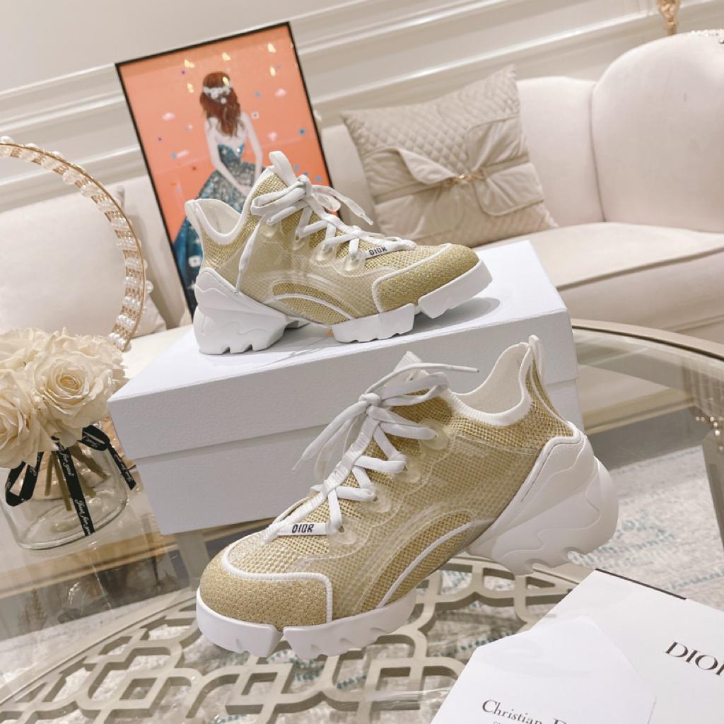 Dior D-Connect Gold-Tone White (W) - vstockx