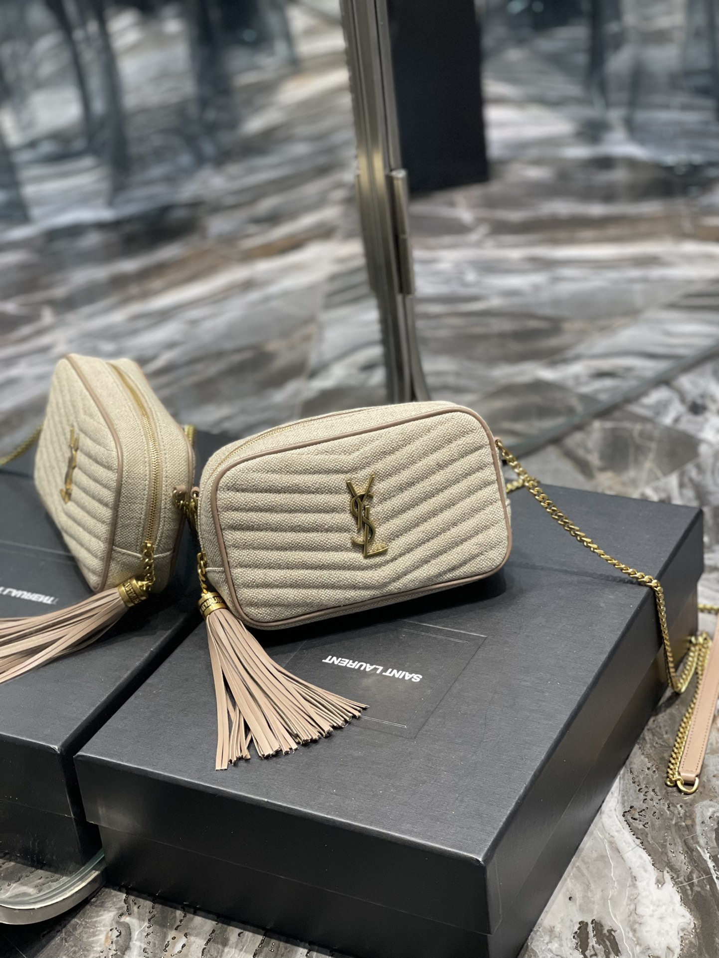 Handbags SAINT LAURENT 585040 size 18  10  5 cm - vstockx