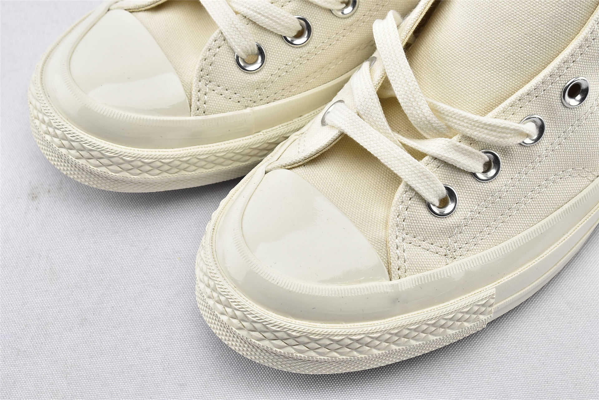 Converse Chuck Taylor All-Star 70s Hi Comme des Garcons PLAY White - vstockx