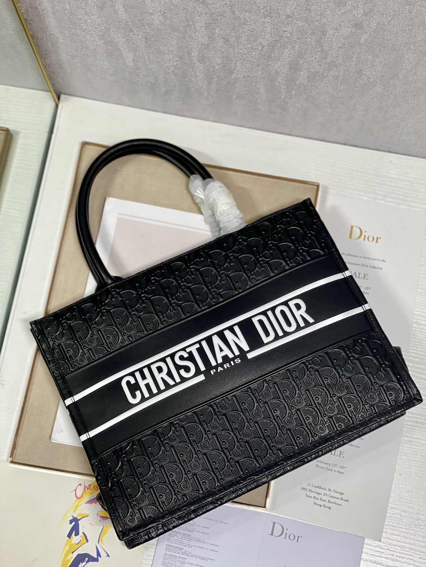 Handbags Dior book tote 12867 size:36*28 cm - vstockx