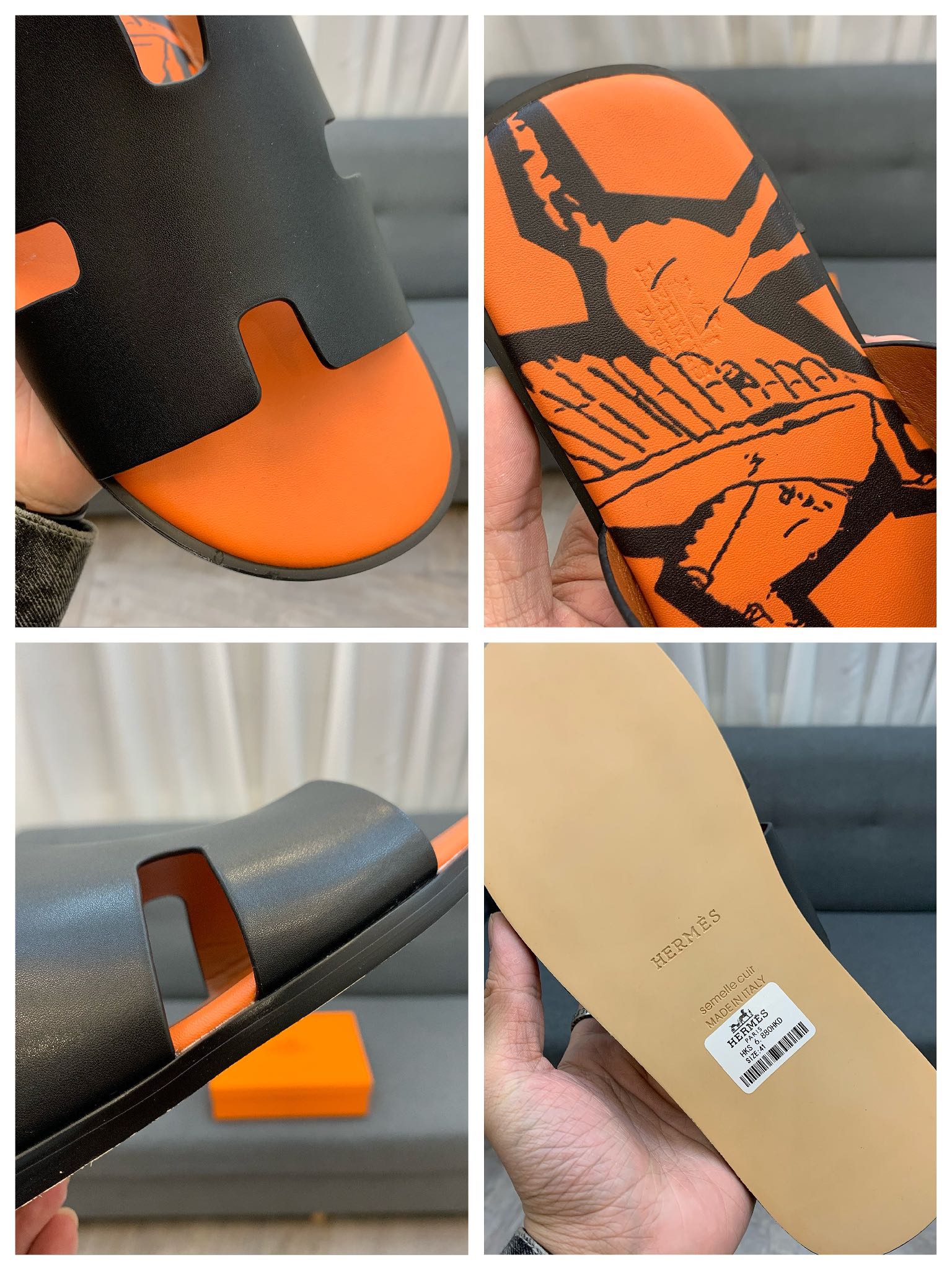 Hermes Sandals 37 - vstockx