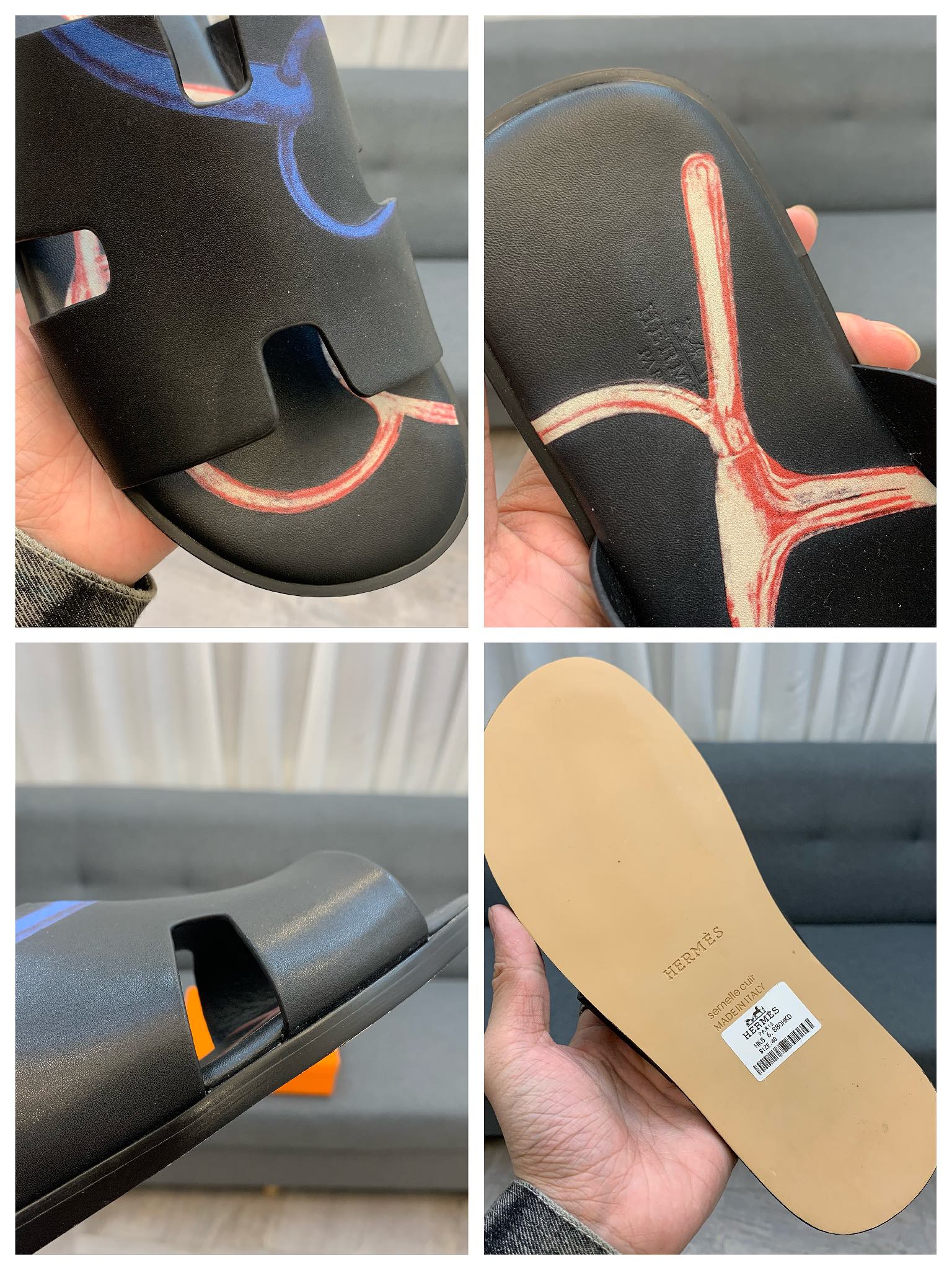 Hermes Sandals 40 - vstockx