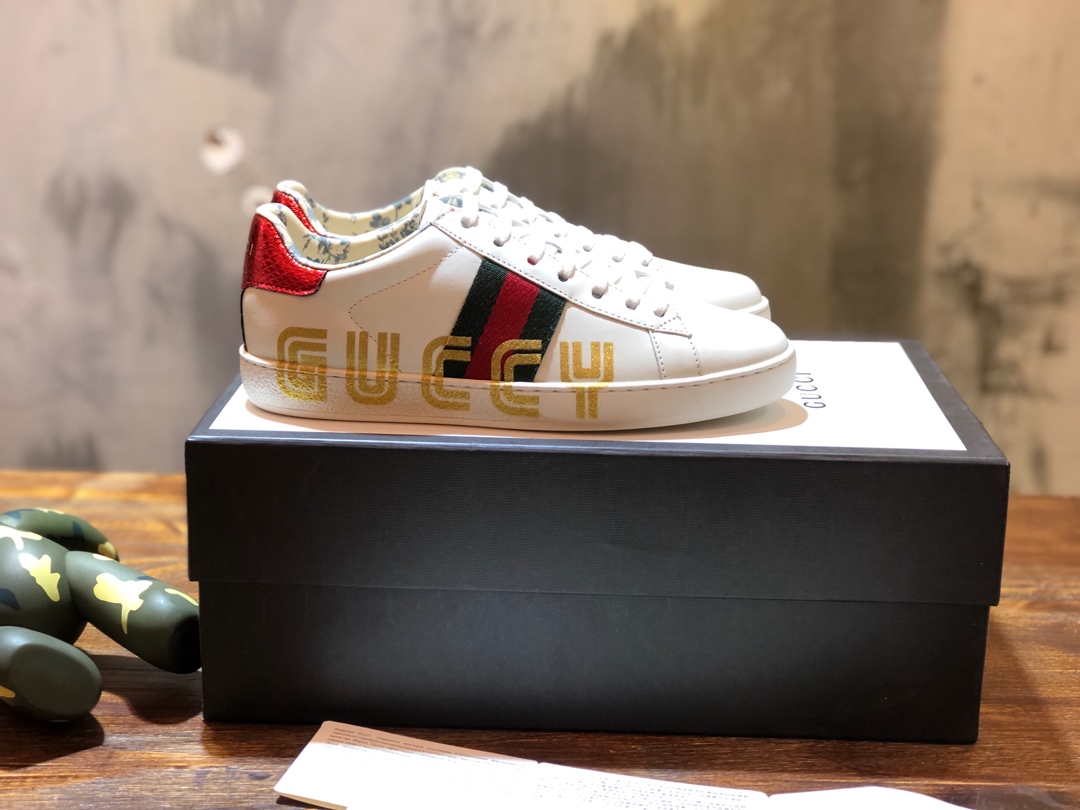 Gucci Ace embroidered sneaker 58 - vstockx