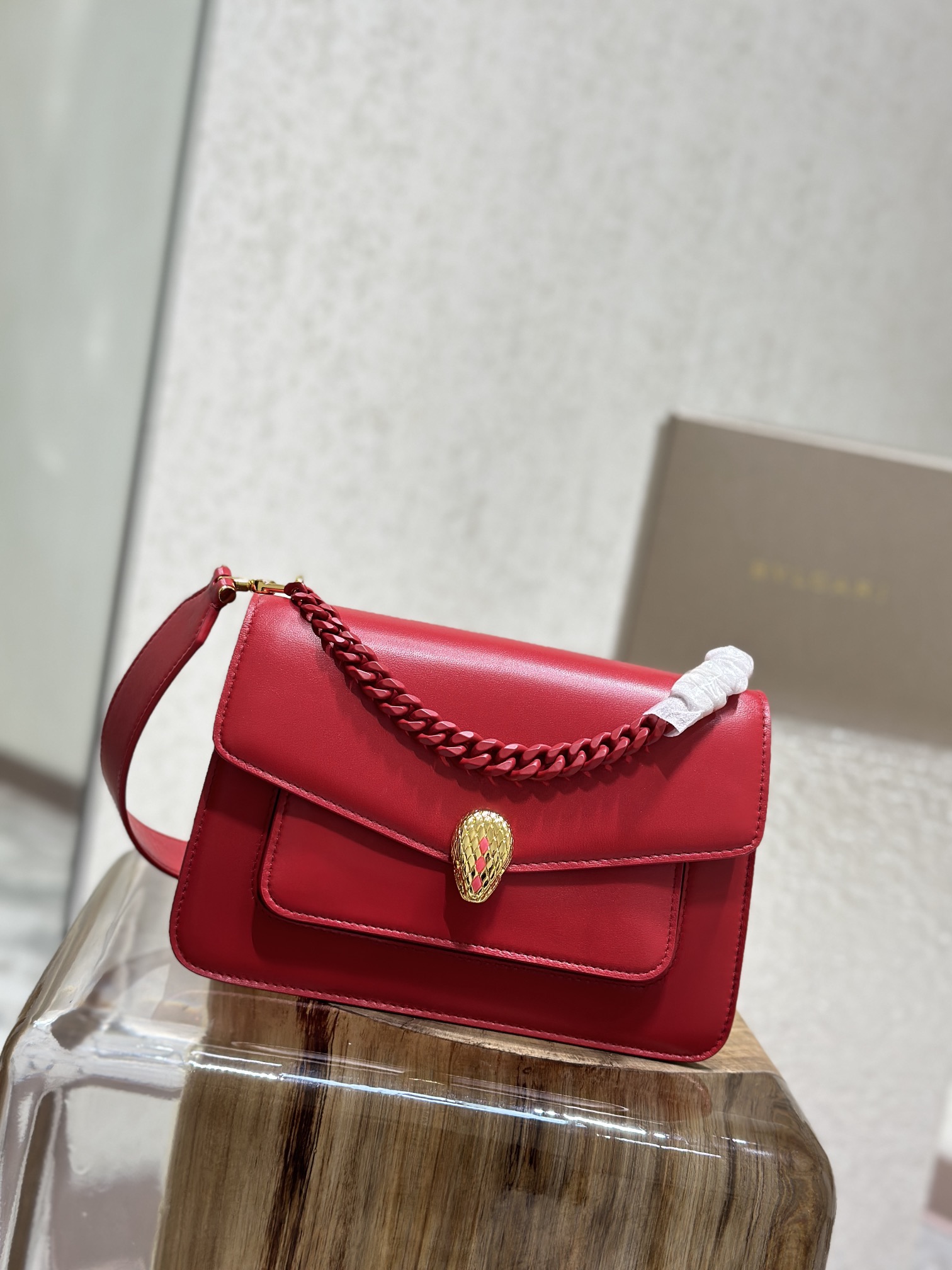 Handbags Bvlgari 290767 size:25*17*8 cm - vstockx