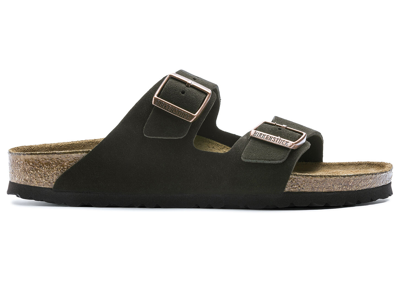 Birkenstock Arizona Soft Footbed Suede Mocha - vstockx