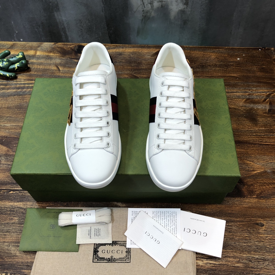 Gucci Ace Embroidered Love - vstockx