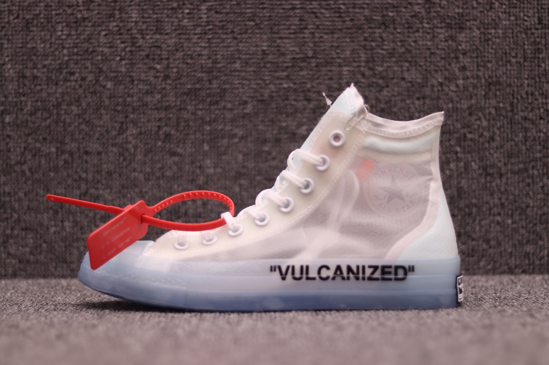Converse Chuck Taylor All-Star Vulcanized Hi Off-White - vstockx