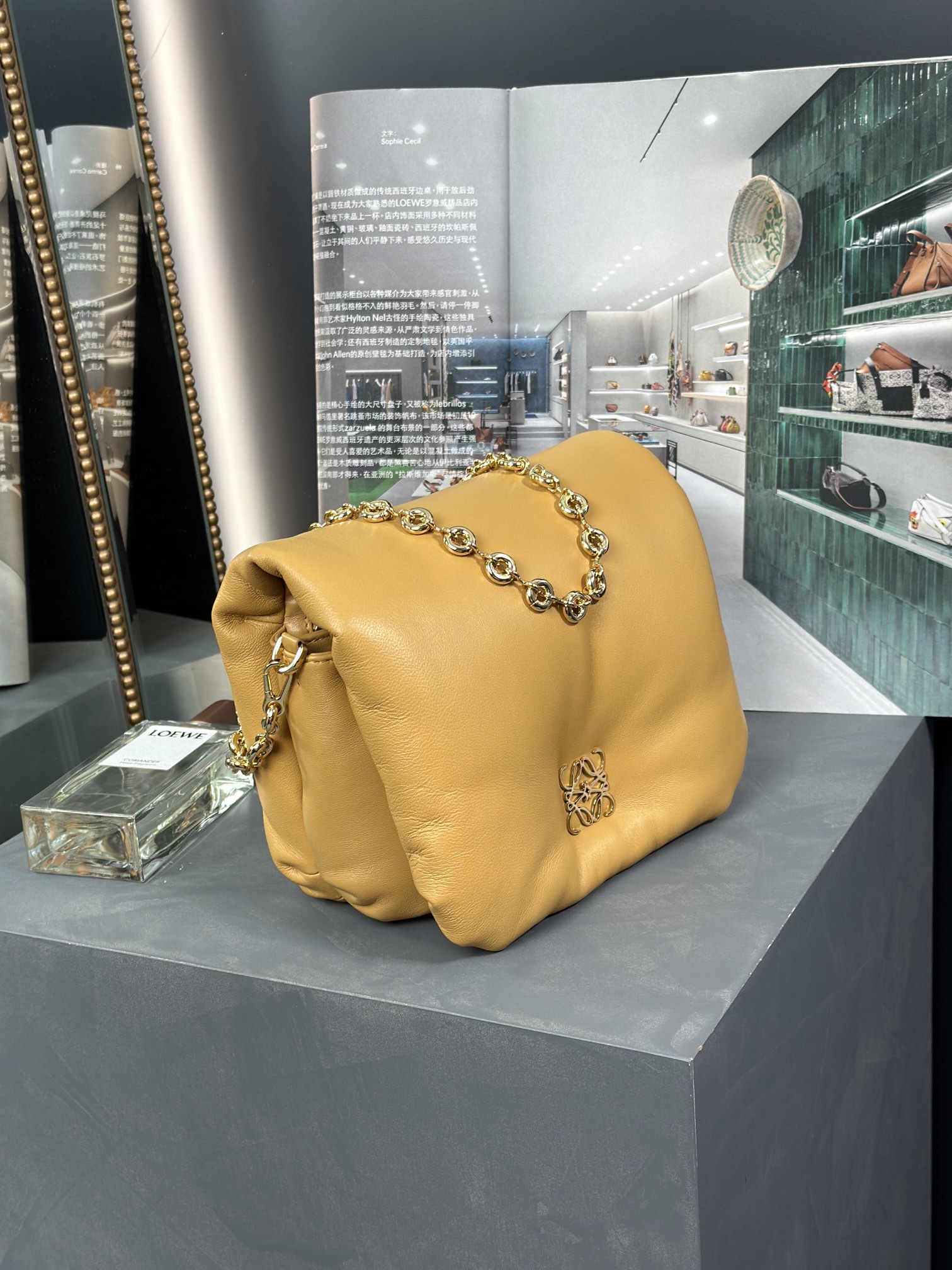 Handbags LOEWE Puffer Goya size:23-13-6 cm - vstockx