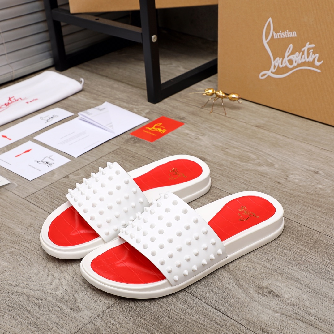 Christian Louboutin Loubi Flip 7 - vstockx