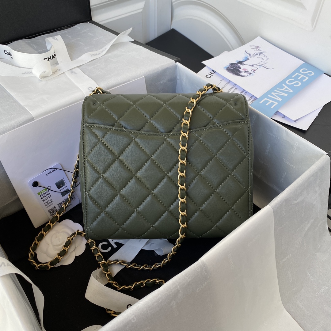 Handbag Chanel AS3649 size 18X19.5X9.5 cm - vstockx