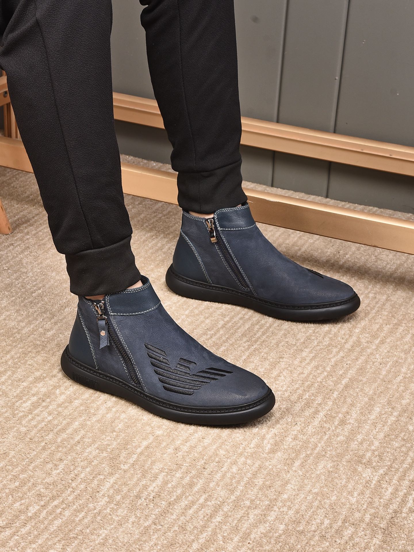 Armani High Top Sneaker 2 - vstockx